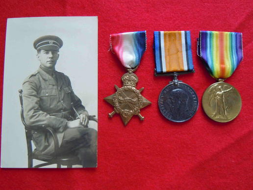 Great War Medal Trio Drvr C M du Preez SASA