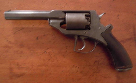 Prototype Adams 38 Bore Dragoon type revolver