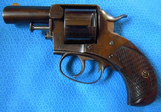 Excellent Webley Solid frame British Bulldog no 2 in 44 Rimfire calibre