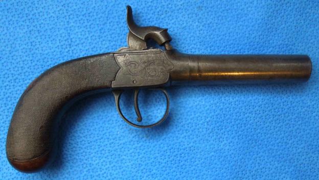 Turn off percussion pistol by Egg circa 1830