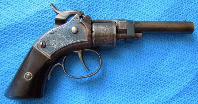 Exquisite Maynard Tape Primed Revolver.