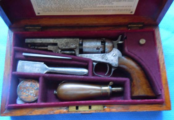 Excellent Cased Colt London Pocket Pistol