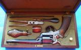 Exquisite and rare cased Fagard revolver circa 1857