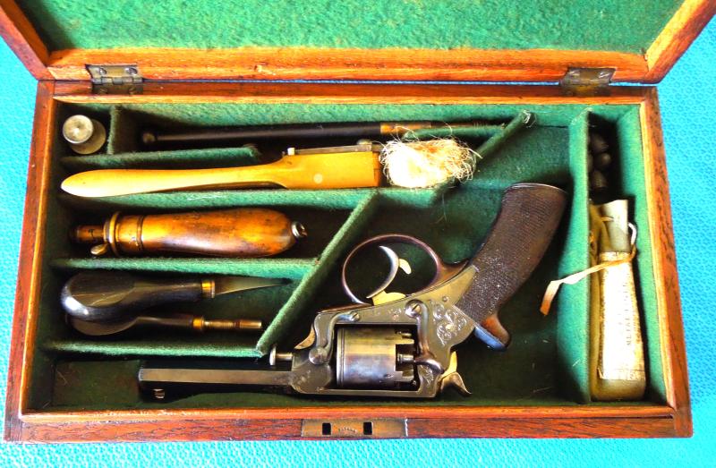 Exceptional Tranter 4th Model Pocket Revolver Retailed by Deane & Son